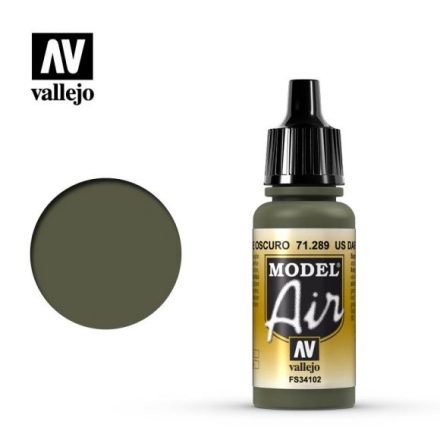 MI. US DARK GREEN (VALLEJO MODEL AIR) (6-pack)