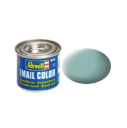 REVELL Enamel 14 ml. light blue mat (6-pack)