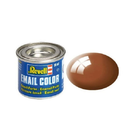 REVELL Enamel 14 ml. mud brown gloss (6-pack)