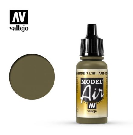 MI. AMT-4 CAMOUFLAGE GREEN (VALLEJO MODEL AIR) (6-pack)