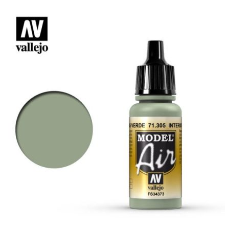 MI. INTERIOR GREY GREEN (VALLEJO MODEL AIR) (6-pack)