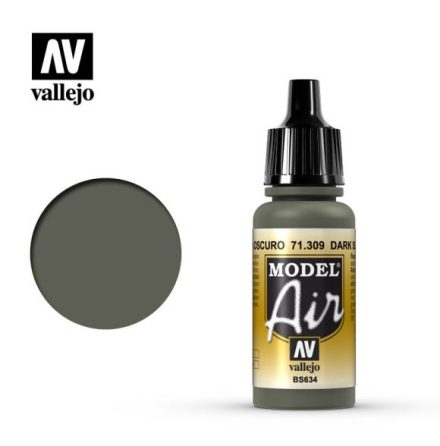 MI. DARK SLATE GREY (VALLEJO MODEL AIR) (6-pack)