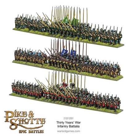 Pike & Shotte Epic Battles - Thirty Years War Infantry Battalia