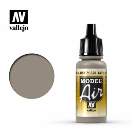 MI. AMT-1 LIGHT GREY BROWN (VALLEJO MODEL AIR) (6-pack)