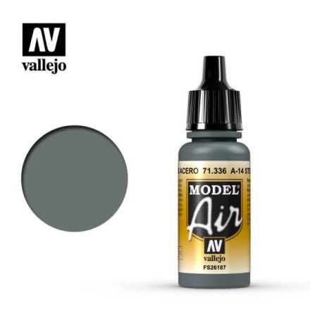 A-14 STEEL GREY (VALLEJO MODEL AIR) (6-pack)