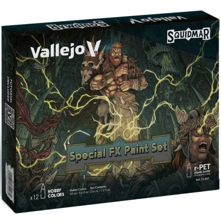 SQUIDMAR Vallejo Special FX paint set 12x18ml Squidmar Miniatures