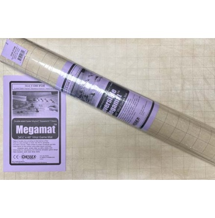 Reversible Megamat 1 inch squares and 1 inch hexes (34,5 x 48 inch)