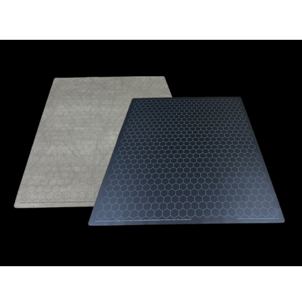 Battlemat 1inch Reversible Black-Grey (23.5 x 26 inch)