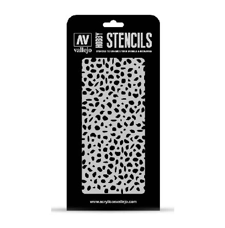 Vallejo Stencil Luftwaffe WWII Spots Camo