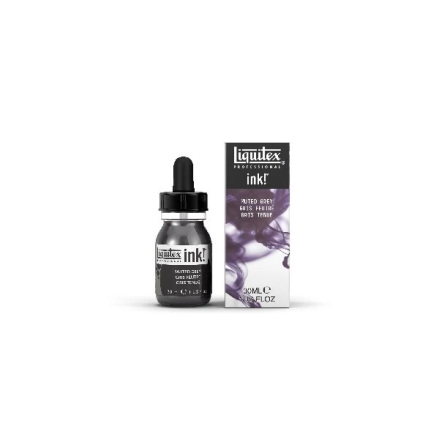 LIQUITEX ACRYLIC INK 30ML MUTED COLLECTION GREY