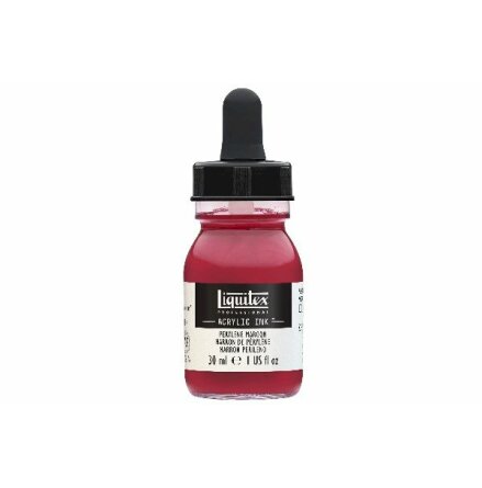 LIQUITEX ACRYLIC INK 30ML PERYLENE MAROON 507
