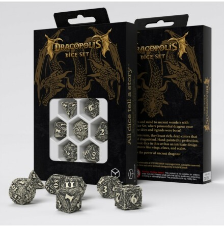 Dracopolis Dice Set - The Scandinavian Blackfang