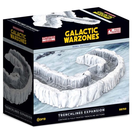 BIAB Galactic Warzones: Rebel Outpost - Trenchlines Expansion (x5) 32mm scale