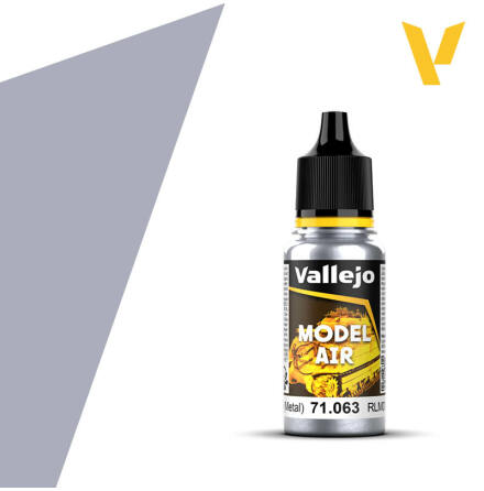 METALLIC SILVER (VALLEJO MODEL AIR) (6-pack)