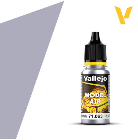 METALLIC SILVER (VALLEJO MODEL AIR) (6-pack)