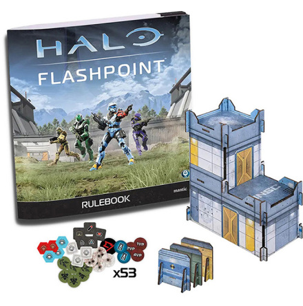 Halo: Flashpoint - Game Rulebook Pack (Release Augusti 2026)