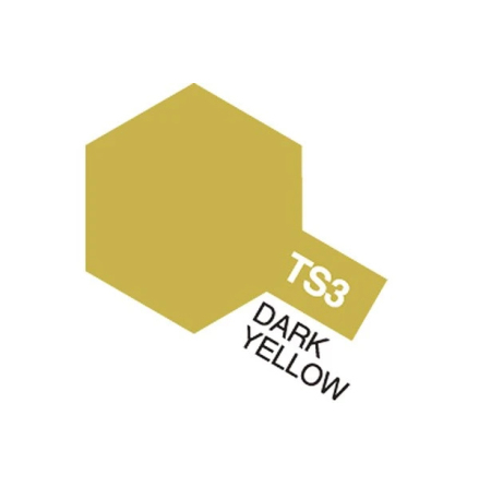 TAMIYA TS-3 DARK YELLOW (FLAT) SPRAY 100 ml