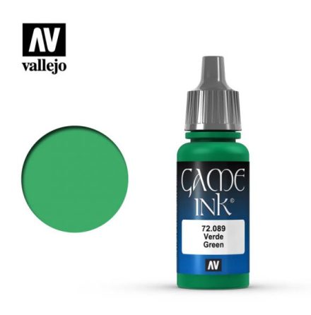 GREEN INK (VALLEJO GAME COLOR) (6-pack)