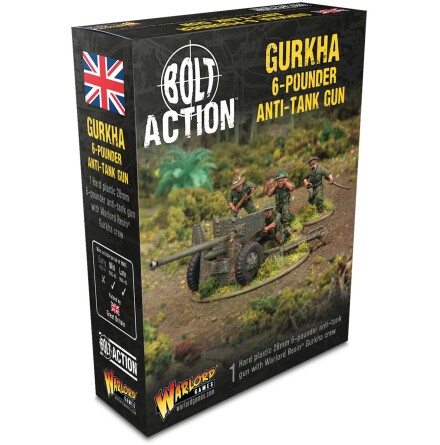 Gurkha 6-Pounder Anti-Tank Gun
