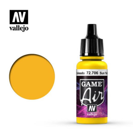 SUN YELLOW (VALLEJO GAME AIR) (6-pack)