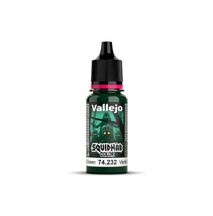 Vallejo Squidmar Color: 232 - Drachonzah Green 18 ml (6-pack)