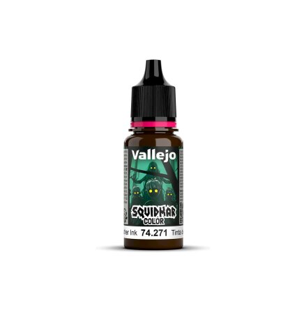 Vallejo Squidmar Color: 271 - Leather Ink 18ml (6-pack)