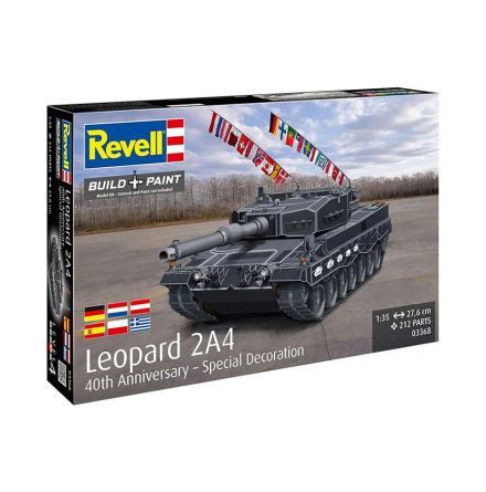 REVELL Leopard 2A4 - Special Decoration 40th anniversary 1:35