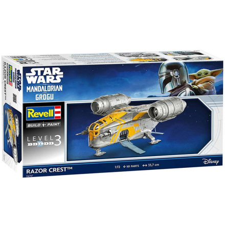 REVELL The Mandalorian and Grogu: Razor Crest 1:72