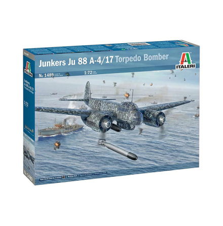 ITALERI 1:72 Junkers Ju 88 A-17 Torpedo Bomber