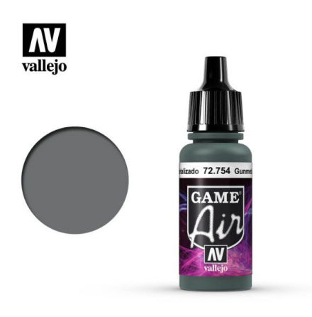 GUNMETAL (VALLEJO GAME AIR) (6-pack)