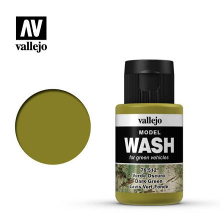 MODEL WASH 35ML. DARK GREEN WASH