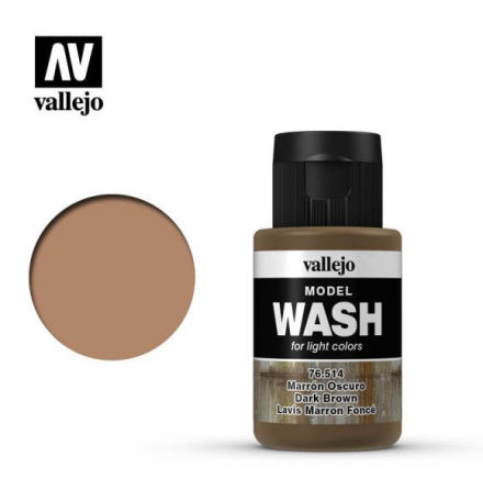 MODEL WASH 35ML. DARK BROWN WASH