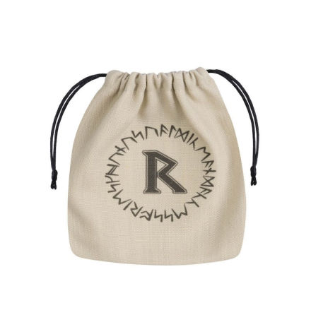 Runic Beige &amp; black Dice Bag