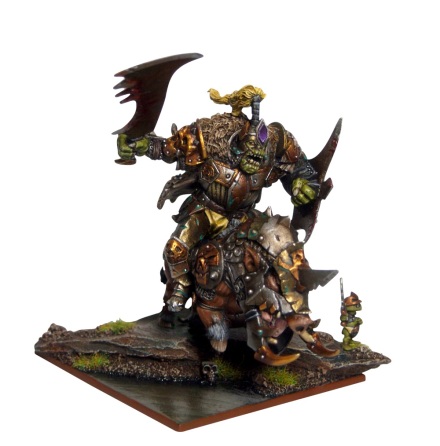 Orc Krudger on Gore (Mantic Direct)