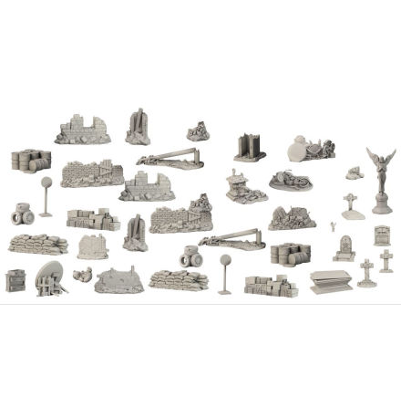 TERRAIN CRATE: BATTLEFIELDS RUINS (FANTASY/HISTORICAL)