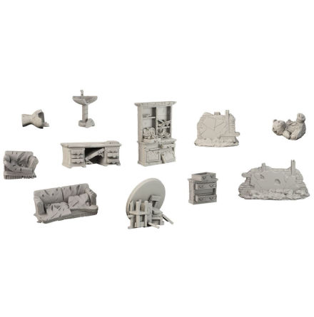 TERRAIN CRATE: BATTLE-DAMAGED HOUSE