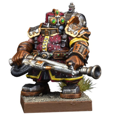 VANGUARD: Dwarf Support Pack: Flame Priest (Mantic Direct)