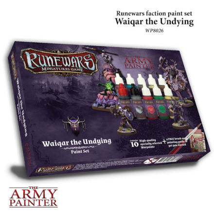 Runewars WAIQAR THE UNDYING Paint Set