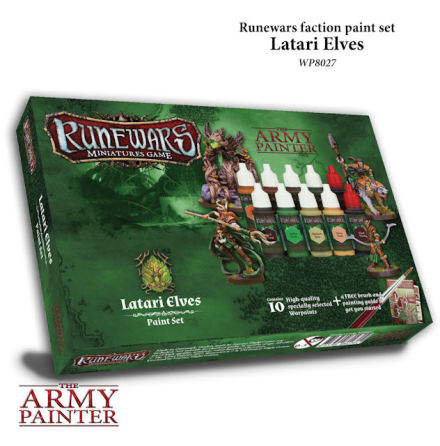 Runewars LATARI ELVES Paint Set