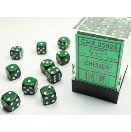 Speckled 12mm d6 Recon Dice Block (36 dice)