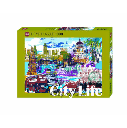 City Life, I Love London! 1000 pieces