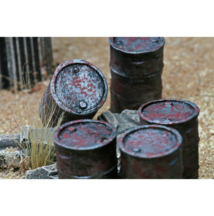 Oil Barrel, 4 pcs.