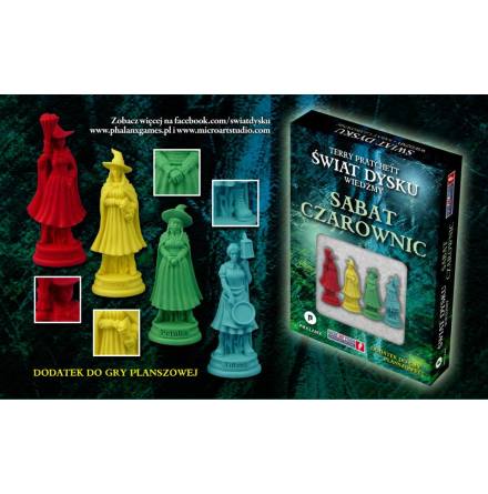 Discworld Miniature Witches Game Pawns (4)