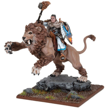 Grand  Master Sallustis riding Nakir (Mantic Direct)