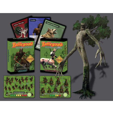 Battleground: Elf Reinforcements Display (4-pack)