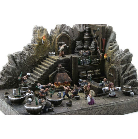 Tavern Merry Mug complete with miniatures