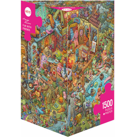 Tiurina: Fun With Friends (1500 pieces triangular box)