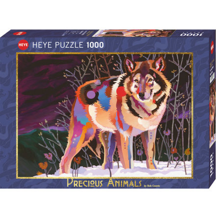 Precious Animals: Night Wolf (1000 pieces)