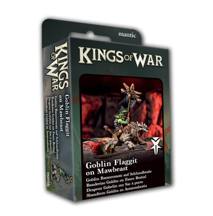 Goblin Flaggit on Mawbeast (Mantic Direct)