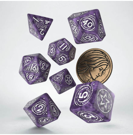 The Witcher Dice Set: Yennefer - Lilac and Gooseberries